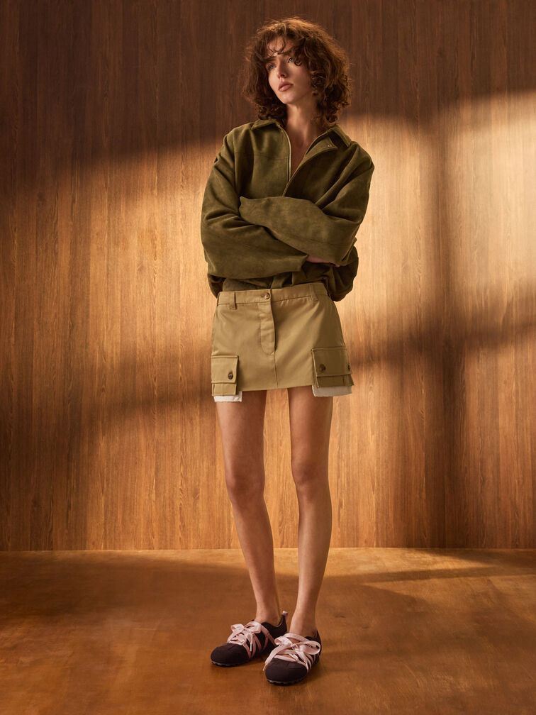 , Dark Brown Textured, hi-res