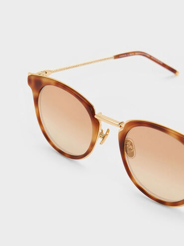 Oval Sunglasses, T. Shell, hi-res