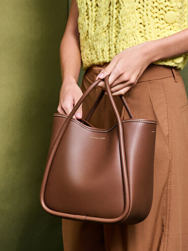 حقيبة توت صغيرة من مجموعة ليلا, شوكولاتي, hi-res