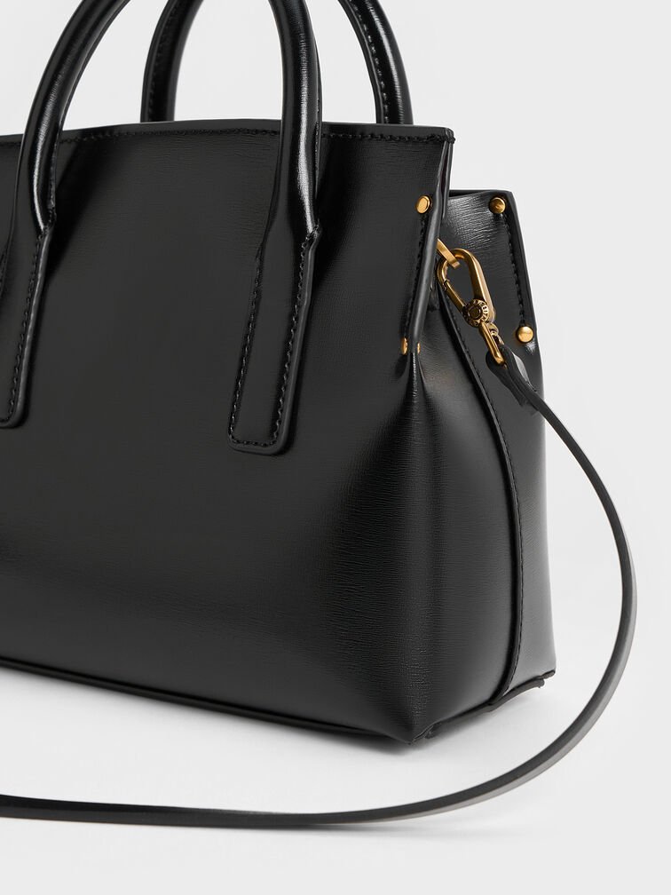 حقيبة يد بحمالة, أسود, hi-res