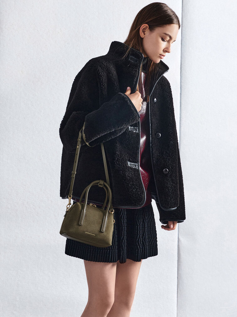 Deyna Bowling Bag, Deep Olive, hi-res