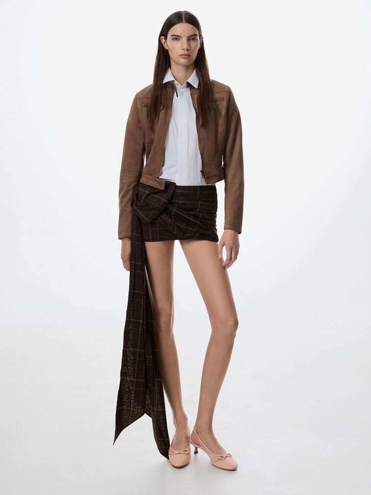 Mulligan Mesh Bow Slingback Pumps, Blush, hi-res