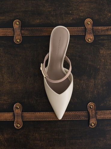 Lando Heeled Mules, Chalk, hi-res