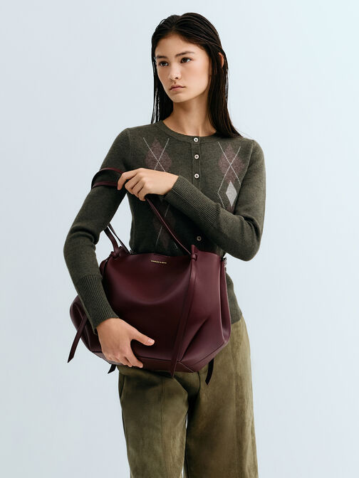 حقيبة توت كالا - حجم كبير, أحمر توتي فاخر, hi-res