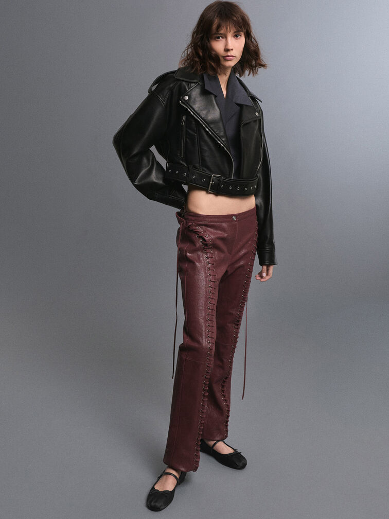 Emiko Satin Bow Mary Jane Flats, Black, hi-res