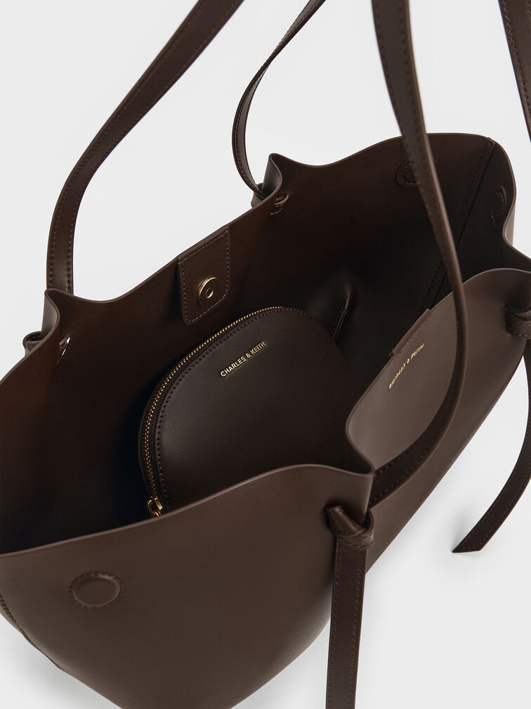 Calla Tote Bag, Espresso Brown, hi-res