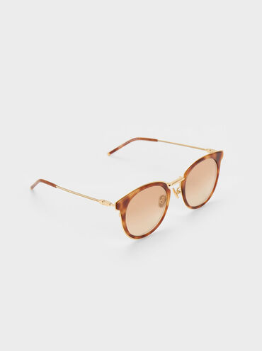 Oval Sunglasses, T. Shell, hi-res