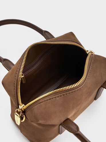 Deyna Bowling Bag, Mocha Brown, hi-res