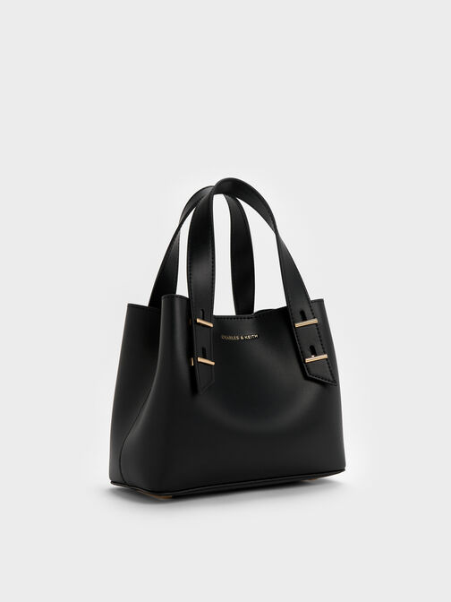 Mini Shania Tote Bag, Black, hi-res