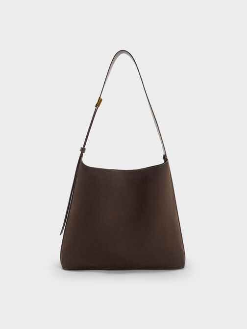 Edna Tote Bag, Espresso Brown, hi-res