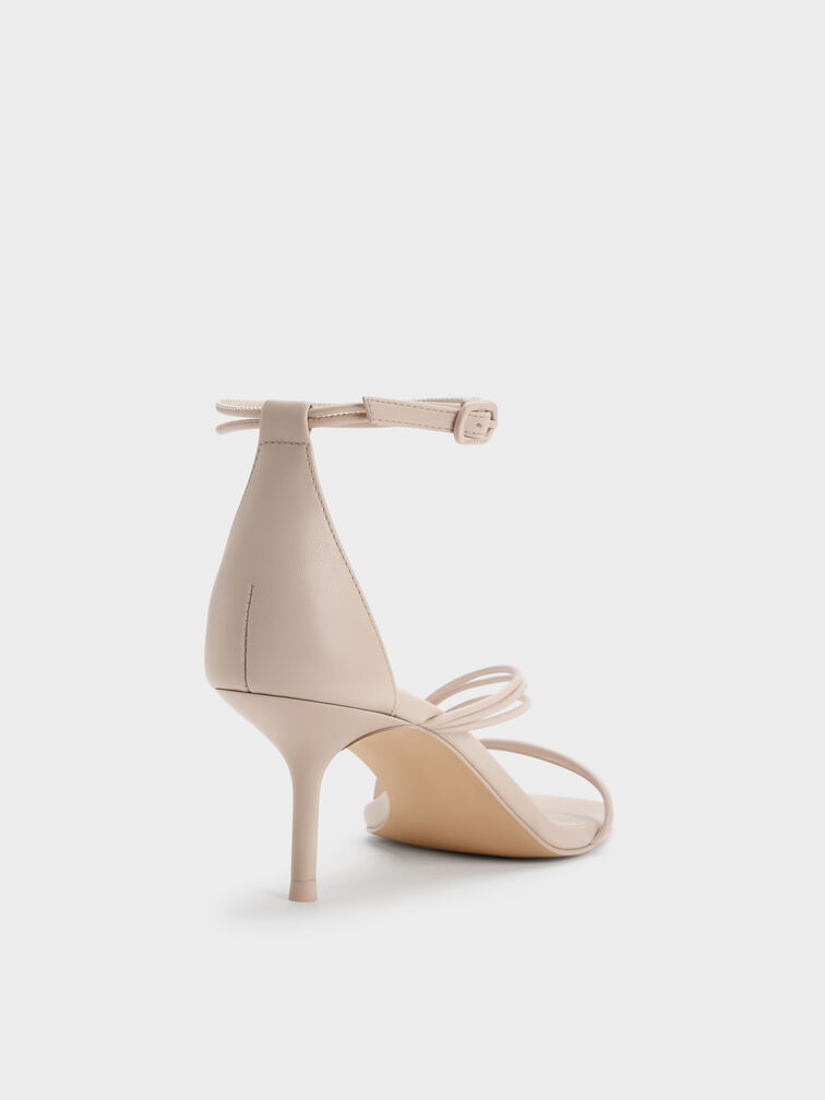 Fianna Ankle-Strap Stiletto Sandals, Beige, hi-res
