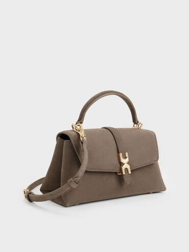 Adalyn Top Handle Bag, Stone Grey, hi-res