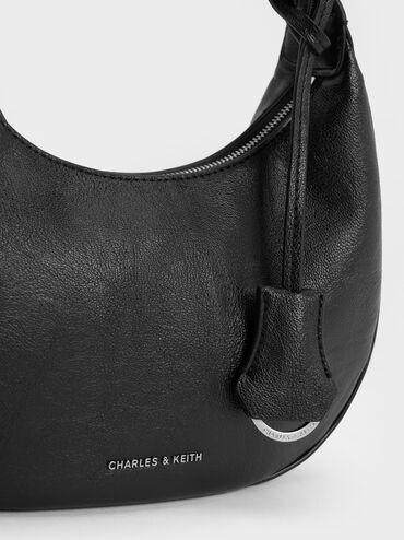 Vega Hobo Bag, Noir, hi-res