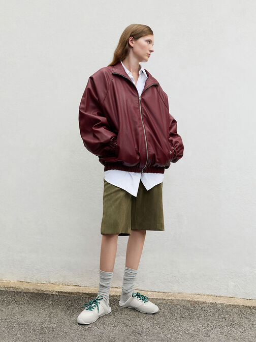 Mesh Lace-Up Sneaker Mules, White, hi-res