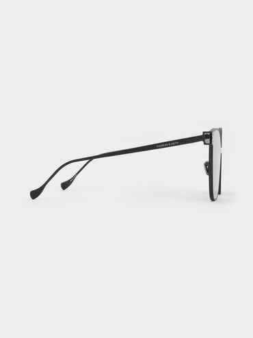 Ginny Butterfly Sunglasses, Noir, hi-res