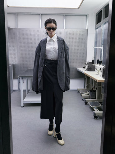 حذاء ماري جين من الجلد اللامع بكعب عالٍ عريض, أبيض طباشيري, hi-res