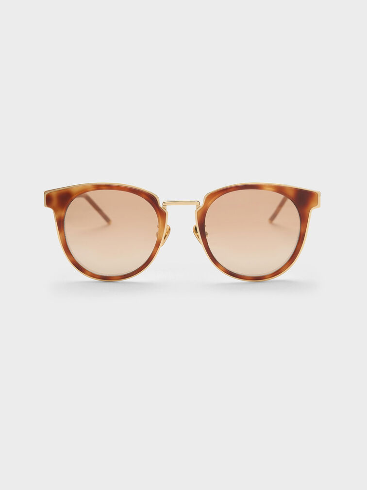 Oval Sunglasses, T. Shell, hi-res