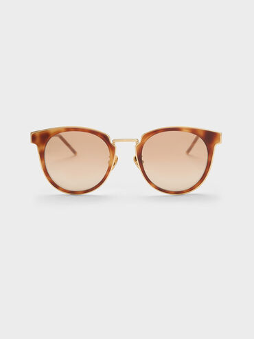 Oval Sunglasses, T. Shell, hi-res