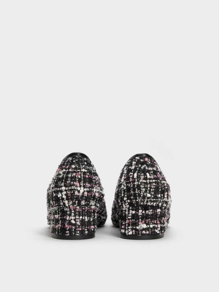 Barbara Tweed Pearl-Bow Ballet Pumps, Multi, hi-res