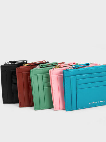 Multi-Slot Card Holder, Brick, hi-res