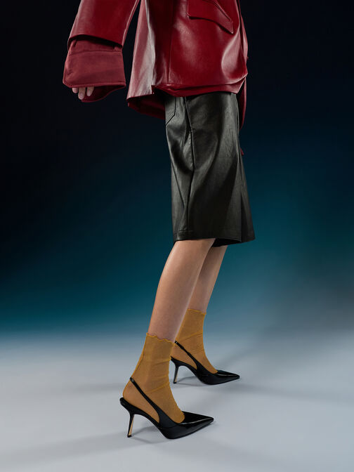Taylen Slingback Pumps, Black Boxed, hi-res