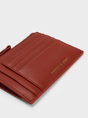 Multi-Slot Card Holder, Brick, hi-res