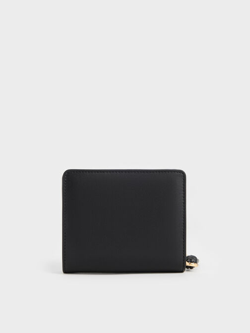 Everleigh Zip-Around Small Wallet, Black, hi-res