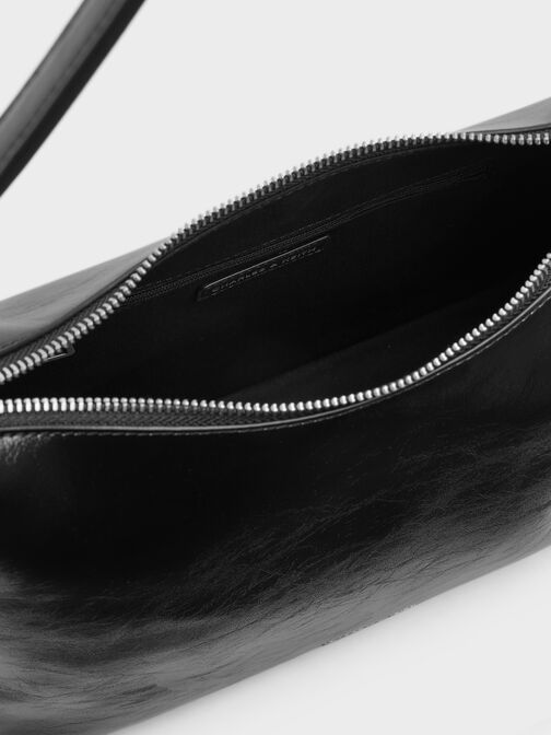 Atwood Chain Convertible Hobo Bag, Noir, hi-res