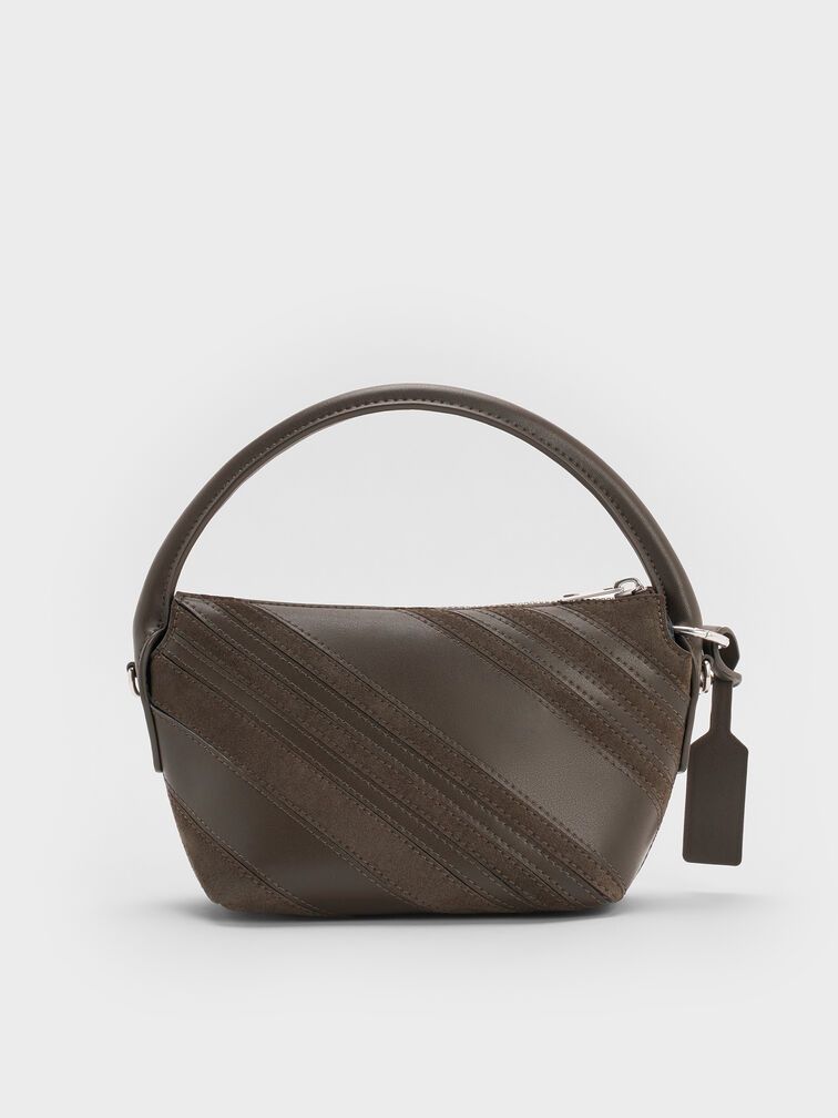 Zeya Top Handle Bag, Dark Moss, hi-res