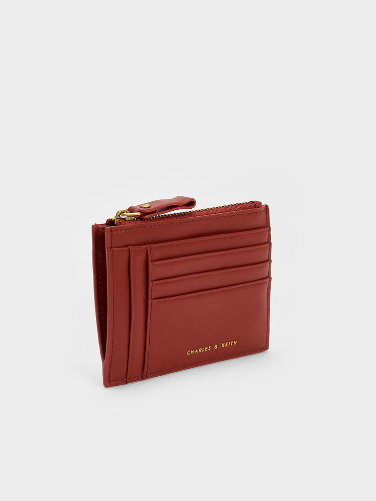 Multi-Slot Card Holder, Brick, hi-res