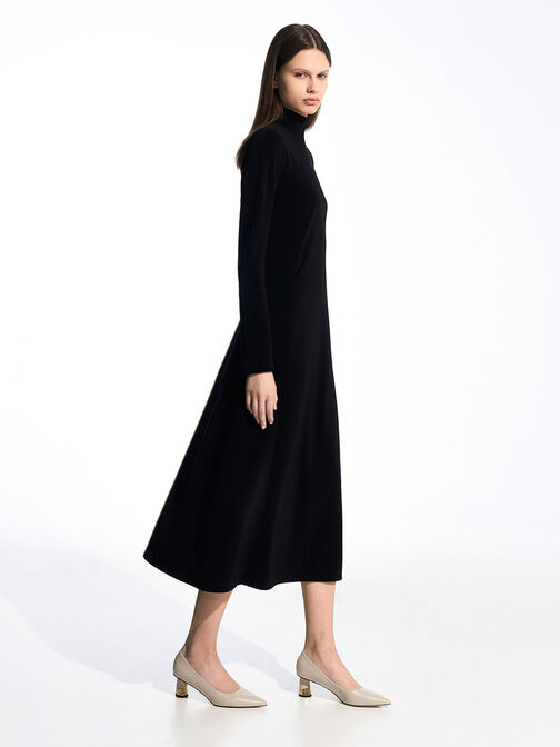 حذاء كعب ميتالك, أبيض طباشيري, hi-res