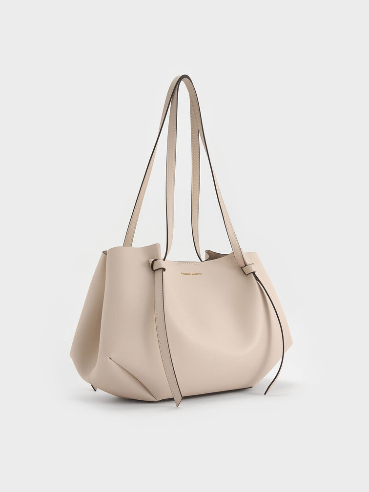 Calla Tote Bag, Oat, hi-res
