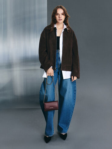 محفظة اوكتافيا, أحمر توتي فاخر, hi-res