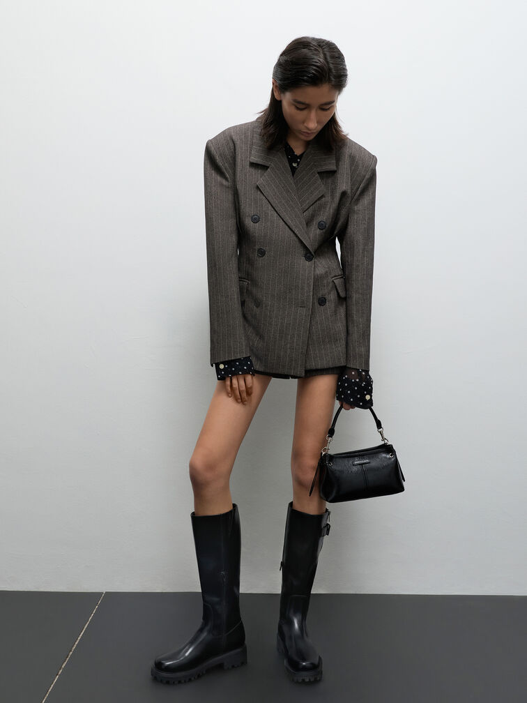 Noane Top Handle Bag, Noir, hi-res