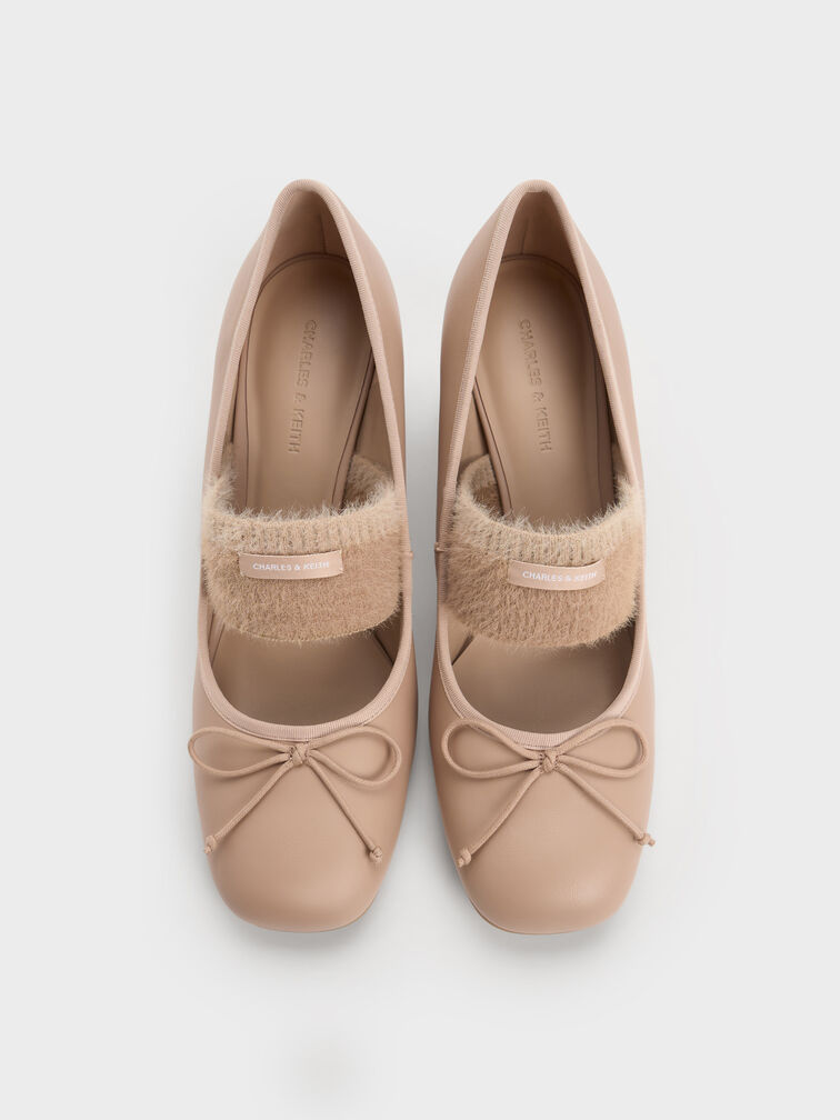Winona Mary Jane Pumps, Nude, hi-res