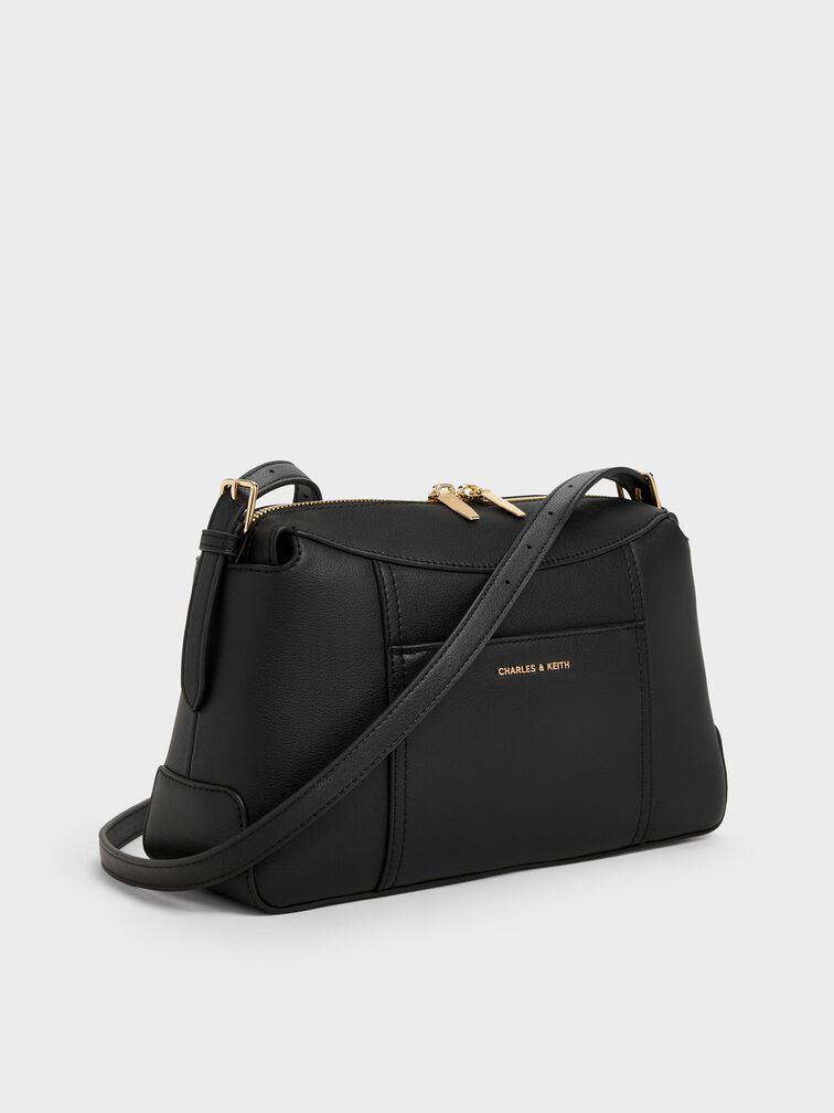 شنطة روان بمقبض علوي, أسود, hi-res